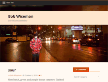 Tablet Screenshot of bobwiseman.ca